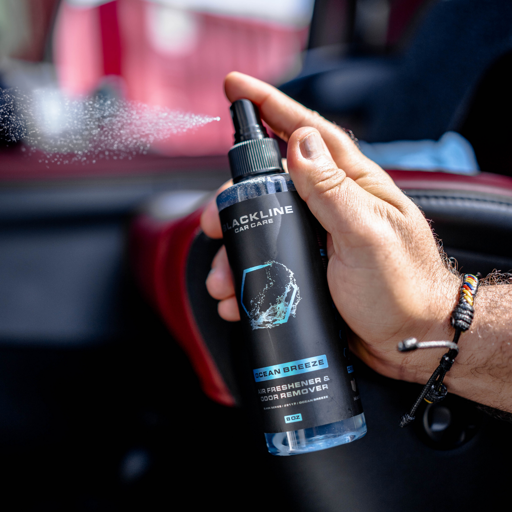 BLACK LINE - Spray déodorisant fraîcheur longue durée