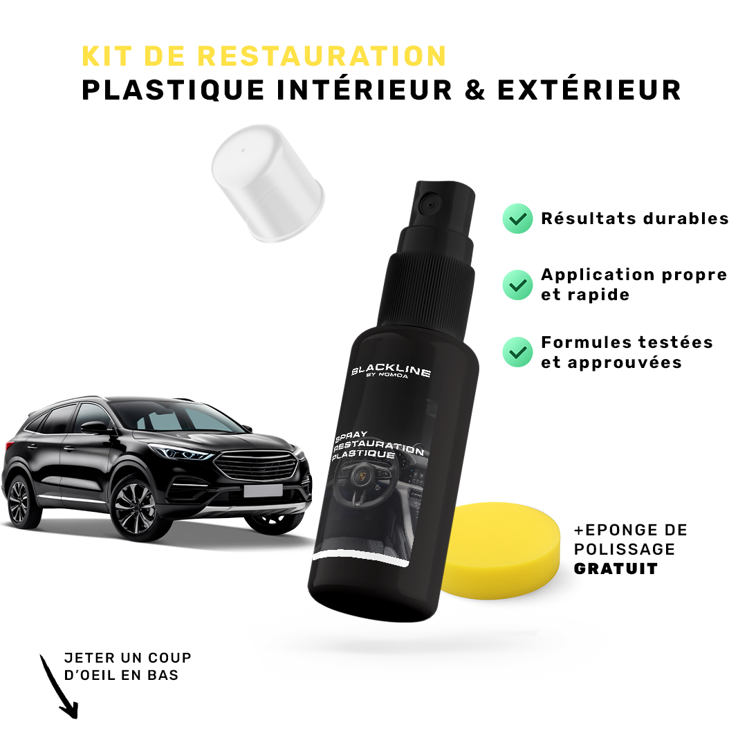 BLACK LINE - Produit de restauration plastique intérieures/extérieures