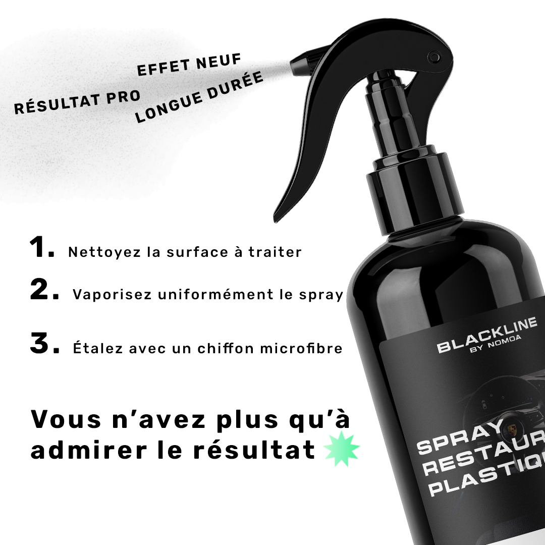 BLACK LINE - Produit de restauration plastique intérieures/extérieures