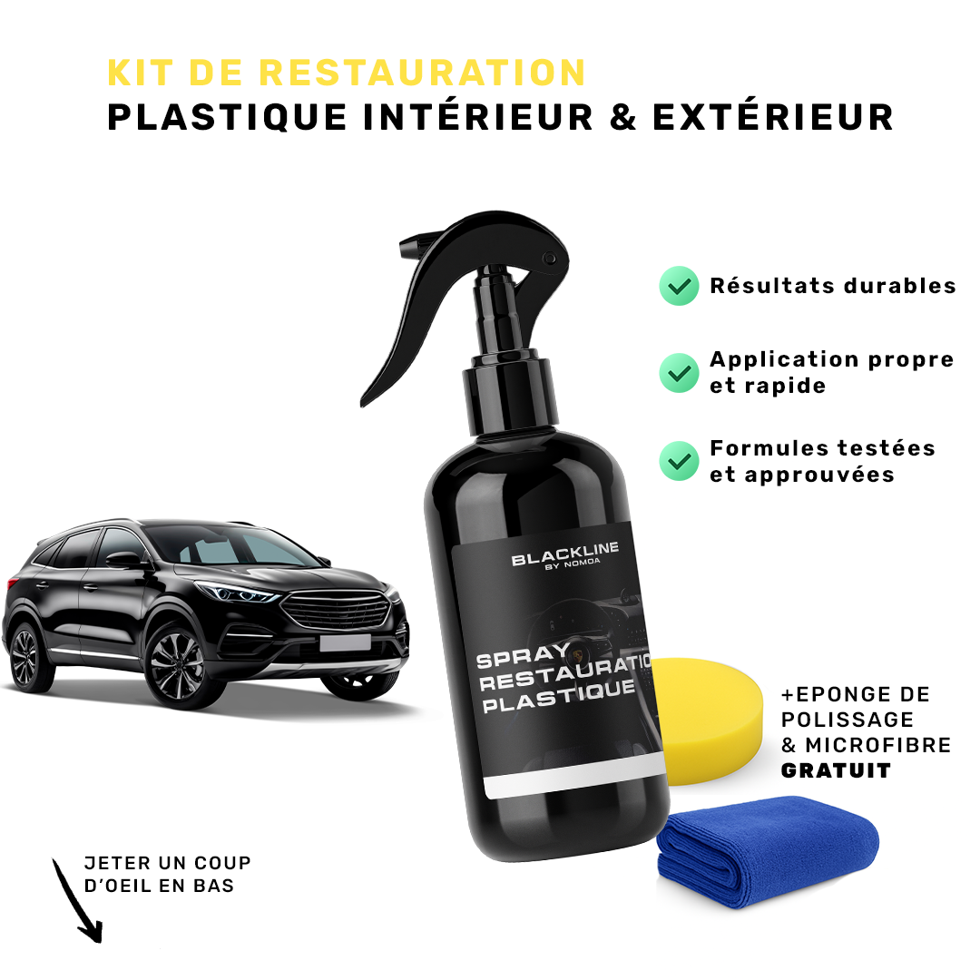 BLACK LINE - Produit de restauration plastique intérieures/extérieures