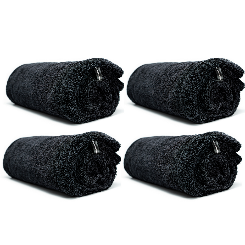 BLACKLINE - Pack de 2 Serviettes de séchage à fibres torsadées