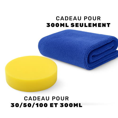 Eponge (30/50/100/300ML) Serviette Microfibre (300ML)